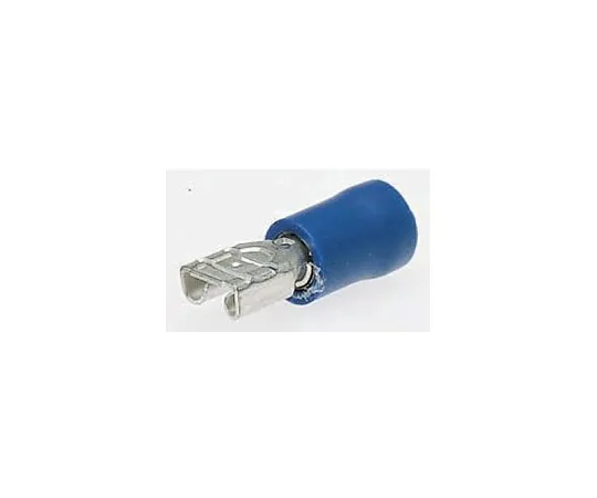 63-4964-74 JST FVDDF Series Blue Insulated Crimp Receptacle, 4.75 x 0.8mm, 1mm² to 2.6mm², 16AWG to 14AWG FVDDF2-187A-8