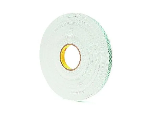 63-5078-41 3M 4016 White Foam Tape, 19mm x 13.7m, 1.6mm Thick VHB 4016 19mm x 13,7m