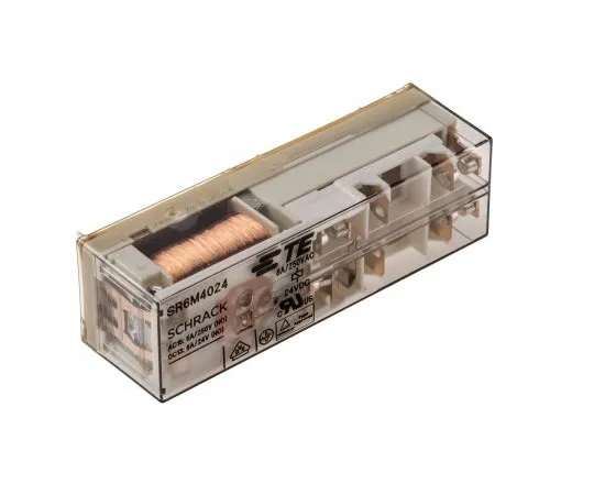 63-4947-47 TE ConnectivitySR6 3PNO, SPNC Non-Latching Relay PCB Mount, 24V dc Coil, 8A SR6M4024
