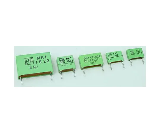 63-6550-22 Vishay 330nF Polyester Capacitor PET 200 V ac, 400 V dc ±10% MKT 1822 Series Through Hole MKT1822-433/405