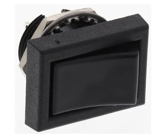 63-5096-01 TE Connectivity Single Pole Double Throw (SPDT), Latching Rocker Switch Panel Mount TRD13D10WL04