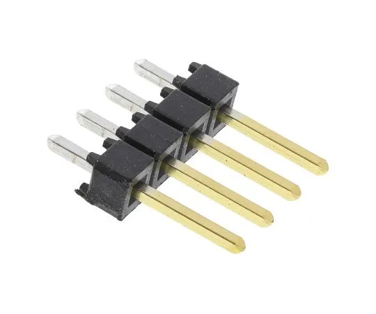 63-5081-46 Samtec TSW, 4 Way, 1 Row, Straight Pin Header TSW-104-07-L-S
