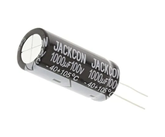 63-4998-72 RS PRO 1000μF 100V dc Aluminium Electrolytic Capacitor, Through Hole 18 (Dia.) x 41mm +105°C 18mm 7.5mm 41mm 711-1769