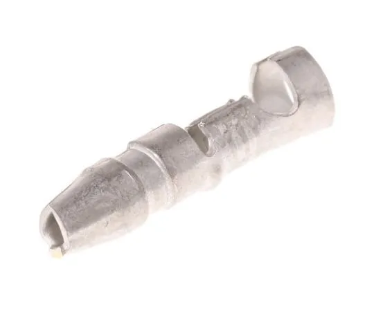 63-5000-24 TE Connectivity Uninsulated Male Crimp Bullet Connector, 0.5mm² to 2.27mm², 20AWG to 14AWG, 4mm Bullet diameter 170020-2