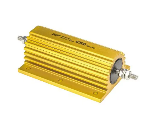 63-5020-80 TE Connectivity HSC250 Series Aluminium Ho***d Solder Lug Wire Wound Panel Mount Resistor, 3.3Ω ±5% 250W HSC2503R3J