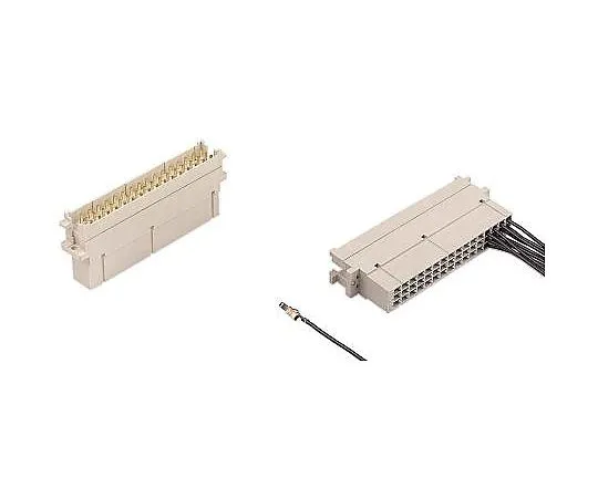 63-5044-35 Harting 09 06 Series 48 Way 5.08mm Pitch, Type F Class C1, 3 Row, Straight DIN 41612 Connector, Plug 9060482906