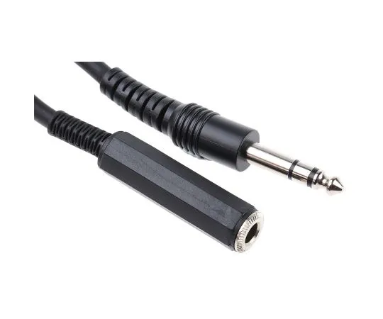 63-5047-73 RS PRO 5m 6.35 mm Male Jack Plug to 6.35 mm Female Jack Socket Audio Cable Assembly 742-4576