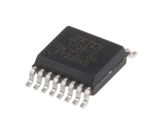63-5065-86 FTDI Chip, SSOP UART Interface RS232, RS422, RS485, SIE, UART 3MBd, 5 V, 16-Pin FT230XS-R FT230XS-R
