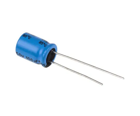 63-4958-54 Vishay 100μF 50V dc Aluminium Electrolytic Capacitor, Through Hole 8 (Dia.) x 11.5mm +85°C 8mm 3.5mm MAL203851101E3