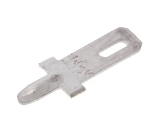 63-4947-34 TE Connectivity FASTON .110 Series , Straight Mount Angle PCB Tab Terminal, 2.8 x 0.51mm Tin Plated 735187-2