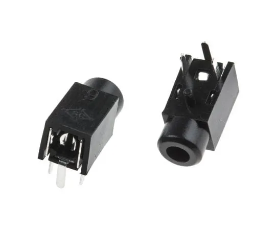 63-5175-48 RS PRO 2.5 mm PCB Mount Mono Jack Socket, 500mA 913-1005