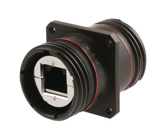 63-4973-51 Amphenol Female to Female Panel Mount RJ45 Connector RJFTVB2GISONI