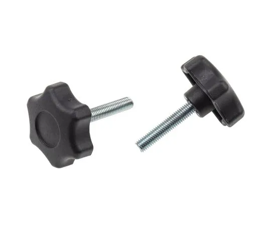 63-6565-09 RS PRO Black Multiple Lobes Clamping Knob, M8 161-183