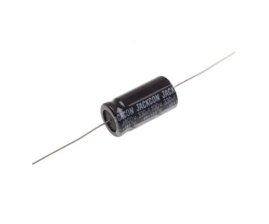 63-4990-28 RS PRO 330μF 100V dc Aluminium Electrolytic Capacitor, Through Hole 16 (Dia.) x 33mm +105°C 16mm 33mm 707-6613
