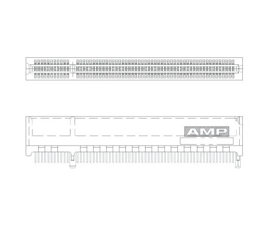 63-4950-01 TE Connectivity FemalePCBEdge Connector, Through Hole Mount, 120 Way, 2 Row, 1.27mm Pitch, 1A 1-5145154-2