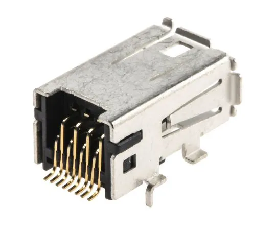 63-4987-16 TE Connectivity Female Telephone Connector, Solder Termination 1981080-1