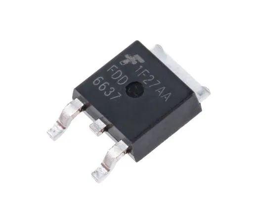 63-5069-55 FDD6637 P-Channel MOSFET, 55 A, 35 V PowerTrench, 3-Pin DPAK ON Semiconductor FDD6637
