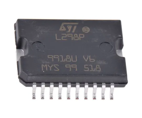 63-5160-56 STMicroelectronics L298P013TR, Brushed Motor Driver IC, 46 V 4A 20-Pin, PowerSO L298P013TR