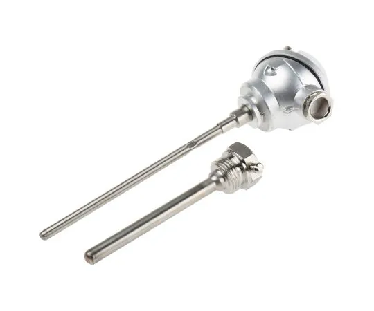 63-5166-41 RS PRO 3 wire PT100 Sensor, -50°C min +250°C max, 120mm Probe Length x 5.7mm Probe Diameter 896-8415