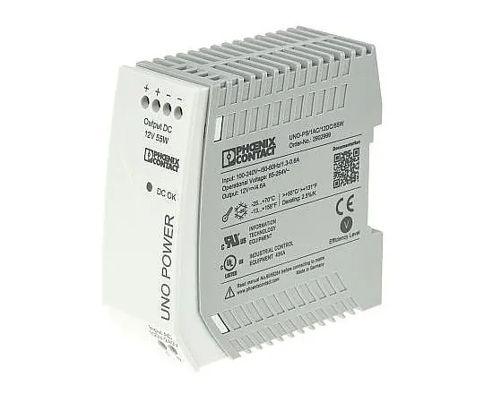 63-5092-57 Phoenix Contact, UNO-PS/1AC/12DC/55W PSU, 12V dc Output Voltage, 4.6A output current 2902999
