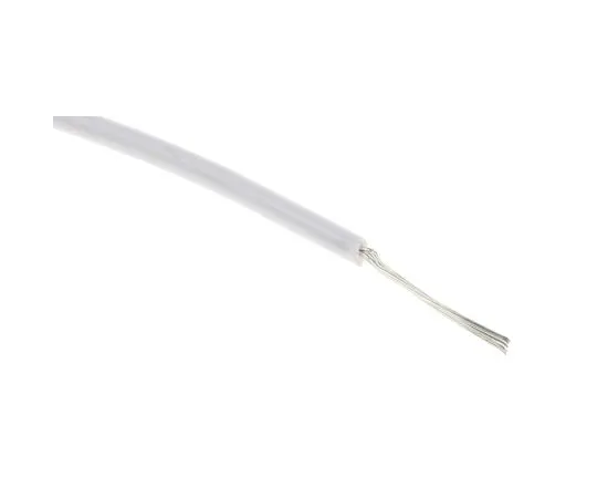 63-5157-22 RS PRO White Hook Up Wire UL1007, 0.08 mm², 300 V 28 AWG, 100m 874-0371