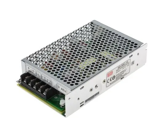 63-4941-75 Mean Well 50W Isolated DC-DC Converter Chassis Mount, Voltage in 36 → 72 V dc, Voltage out 12V dc SD-50C-12