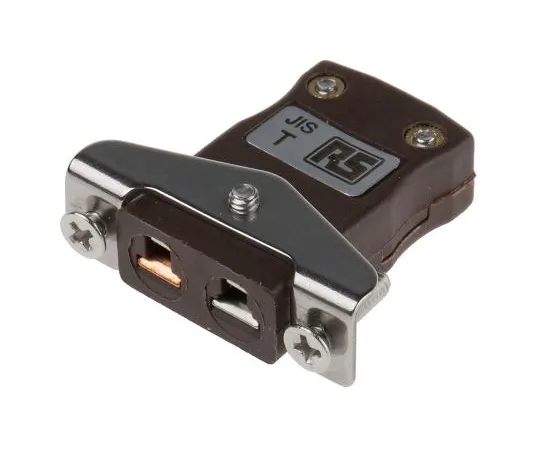 63-5086-81 RS PRO JIS Miniature Panel Mount Socket Connector for *** with Type T Thermocouple Type T, Miniature 771-8878