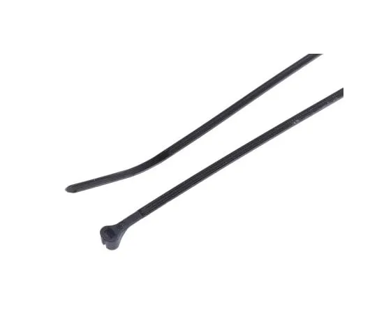 63-5130-76 Thomas & Betts, Ty-Rap Series Black Nylon Weather Resistant Cable Tie, 203.2mm x 2.29 mm TY232MX