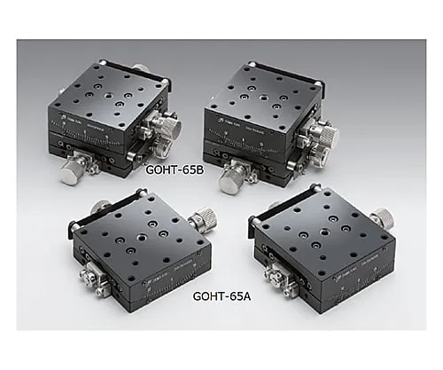 61-6978-89 Α Axis Guide Integral Gonio Stage Size 65mm 50±0.1mm GOHT-65A50B-M6