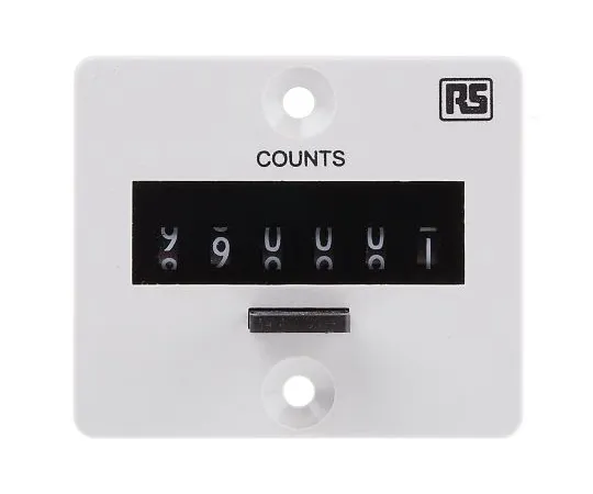 63-5165-79 RS Pro 6 Digit, Digital Counter, 10Hz, 230 V ac 896-7011