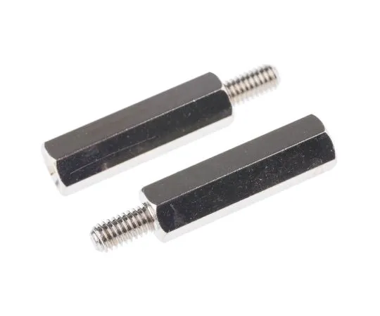63-5120-96 RS PRO Brass Hex Standoff Male/Female, 25mm, M4 x M4 806-6724
