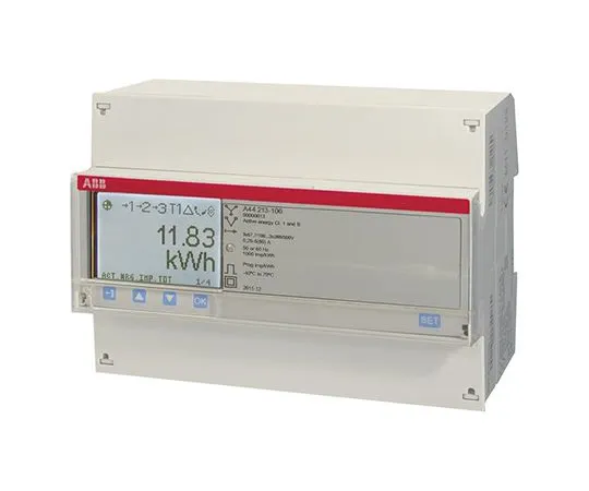 63-5176-85 ABB A LCD Digital Power Meter, 3 Phase , Class 1 % Accuracy 2CMA170535R1000