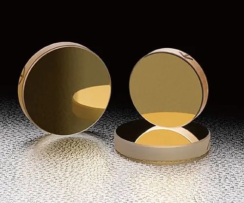 61-6872-25 Gold Flat Mirror φ20mm Glass Round TFG-20C05-10