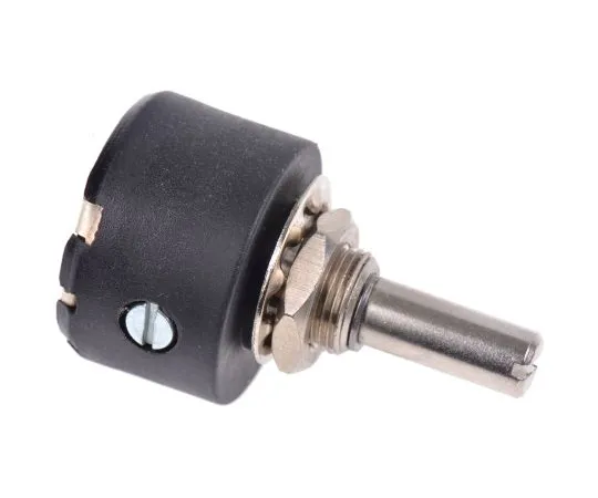 63-5142-47 RS Pro 1 Gang Rotary Wirewound Potentiometer with a 6.35 mm Dia. Shaft, 1kΩ, ±10%, 1W, Linear 842-7030