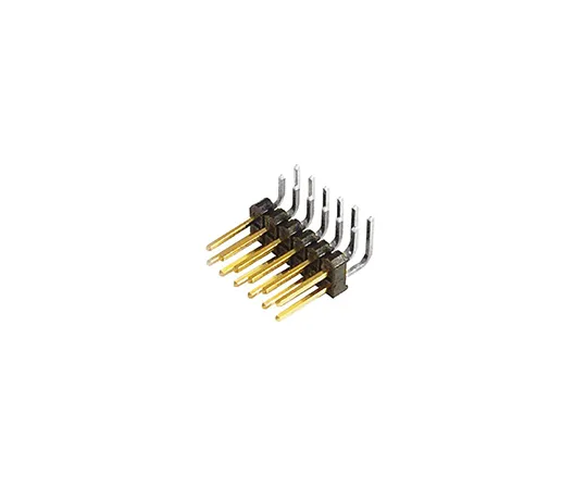 63-5081-51 Samtec TSW, 12 Way, 2 Row, Right Angle Pin Header TSW-106-08-L-D-RA