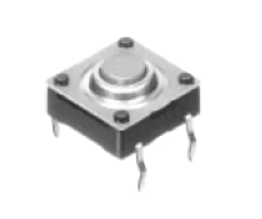 63-5179-31 Grey Button Tactile Switch, Single Pole Single Throw (SPST) 50 mA 0.85mm Snap-In SKQBARA010