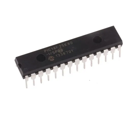 63-5009-63 Microchip PIC18F25K80-I/SP, 8bit PIC Microcontroller, 64MHz, 32 kB Flash, 28-Pin SPDIP PIC18F25K80-I/SP