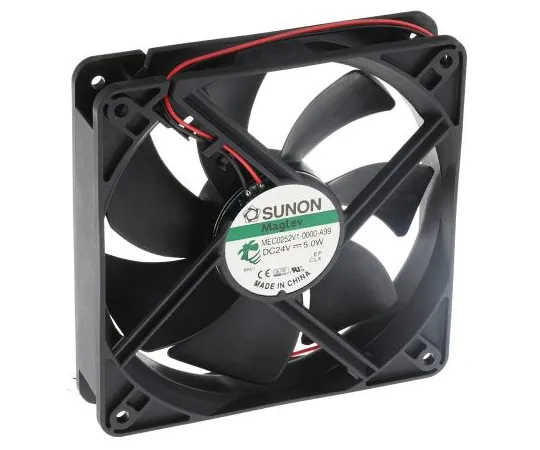 63-5112-44 Sunon ME Series Axial Fan, 120 x 120 x 25mm, 184m³/h, 5W, 24 V dc MEC0252V1-0000-A99