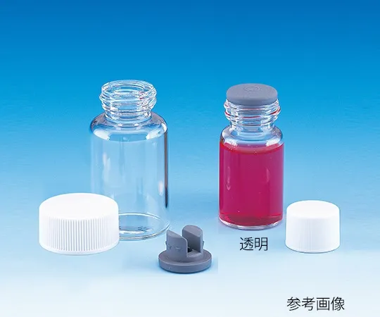 62-9976-97 Vacuum Vial (Colorless) + Melamine Cap (White) + Butyl Rubber Stopper Liquid Combination Set 100 Pack SVF -3 203250