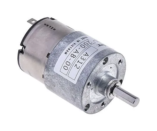 63-5180-88 Copal Electronics, 24 V dc, 588 mNm DC Geared Motor, Output Speed 22 rpm HG37-200-AB-00
