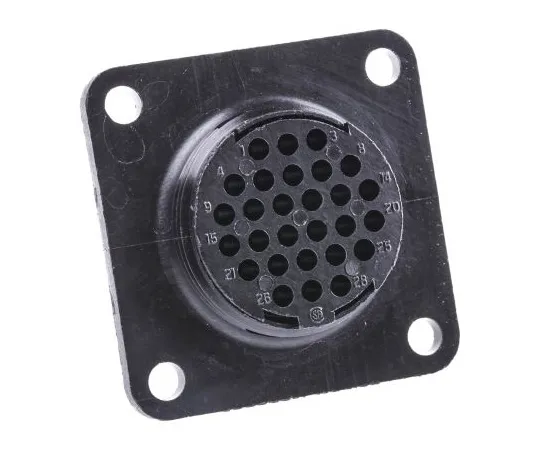 63-4948-30 TE Connectivity CPC Series 2 Series Panel Mount Connector, 28 contacts Socket 206038-1