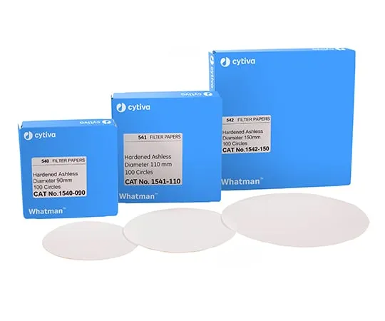 62-6176-01 Ash Free Rigid Quantitative Filter Paper (Grade 541 110 mm) 1 Pack (100 Sheets) 1541-110