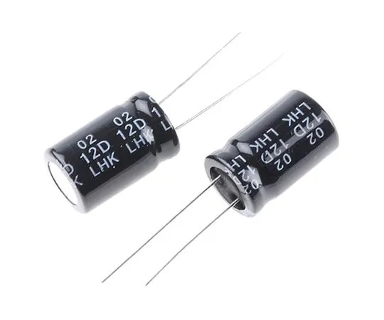 63-4998-15 RS PRO 2200μF 25V dc Aluminium Electrolytic Capacitor, Through Hole 13 (Dia.) x 21mm +105°C 13mm 5mm 21mm 711-1179