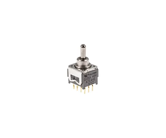 63-5075-39 Toggle Switch 4 Pole Double Throw (4PDT) On-Off-On ATE44E-2M3-Z