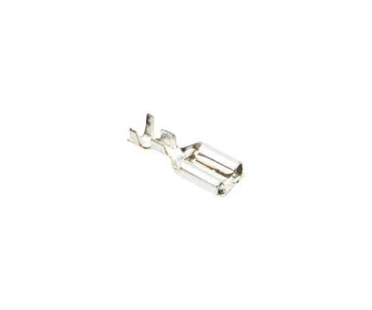 63-4951-77 TE Connectivity Positive Lock .250 EX II Series Crimp Receptacle, 6.35 x 0.81mm, 0.8mm² to 2mm², 18AWG to 14AWG, Tin 175022-1