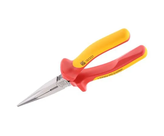 63-6565-20 RS PRO VDE Insulated Steel Pliers Long Nose Pliers, 200 mm Overall Length 161-237
