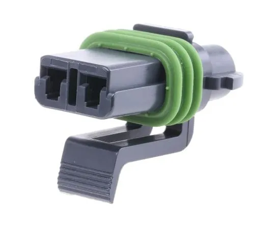 63-5115-02 Delphi Metri-Pack 280 Series, 280 Series Number, 1 Row 2 Way Cable Mount Socket Connector, with Crimp Termination Method 15300027