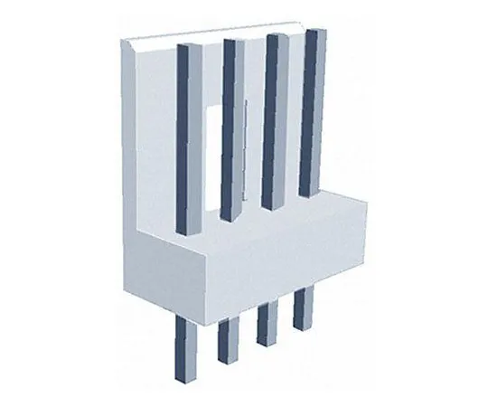 63-5016-08 TE Connectivity EI, 5 Way, 1 Row, Straight PCB Header 173081-5