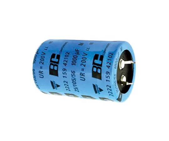 63-5052-13 Vishay 150μF 400V dc Aluminium Electrolytic Capacitor, Through Hole 22 (Dia.) x 40mm +105°C 22mm 10mm MAL215936151E3