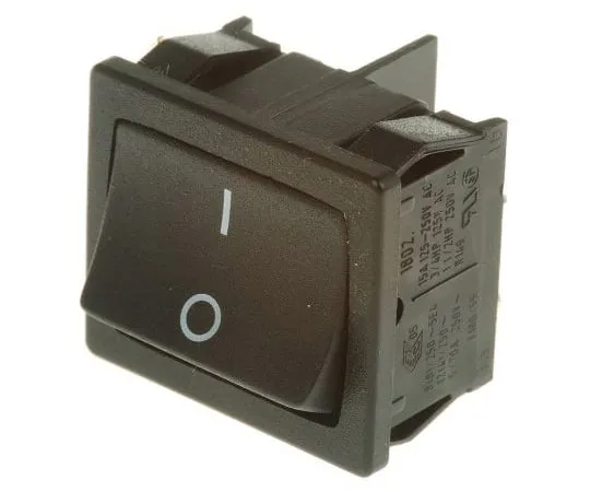63-5045-46 Marquardt Double Pole Single Throw (DPST), Latching Rocker Switch Panel Mount 1802.1123